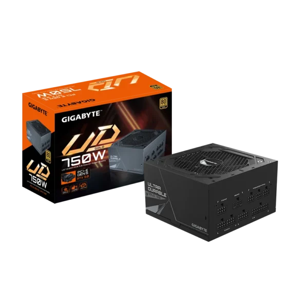 Gigabyte UD750GM PG5 ATX 3.0 750 Watt 80 Plus Gold